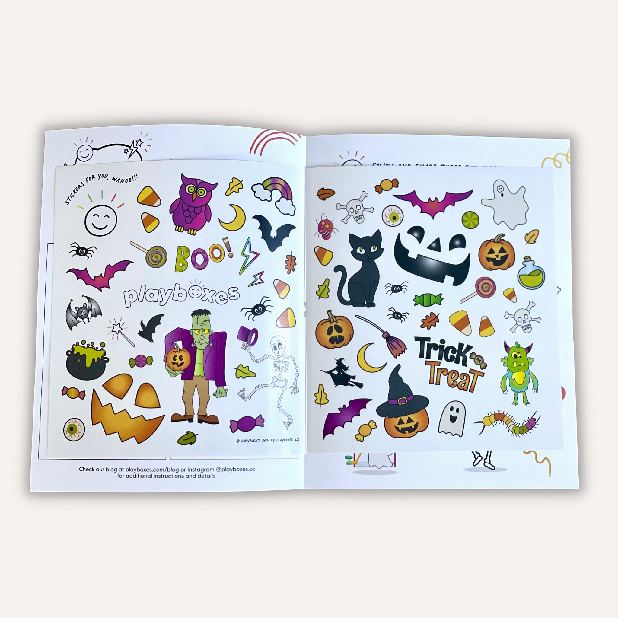 Halloween Castle Activity Booklet Add-on