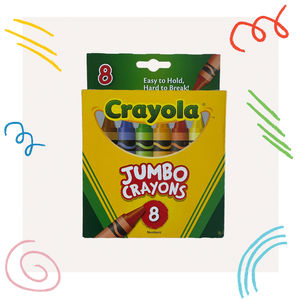 Crayola Jumbo Crayons - 8 Count - Early Childhood